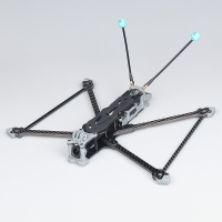 Foxeer Aura 8 LR 367mm T700 Carbon 8 Inch Long Range Frame Kit Ondersteuning Analoog / DJI O3/ HDZero / Vista HD voor RC