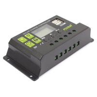 FOXSUR 12 24V Verbeterde Auto Solar Laadregelaar PWM Solar Voertuig Zonnecontroller 30A /20A /10A