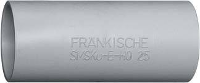 Fränkische Rohrwerke 23150025 Mof Grijs 50 stuk(s)
