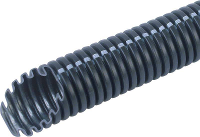 Fränkische Rohrwerke 24110025 FFKu EL F LS0H 25 Beschermslang (ribbelslang) Zwart 18.5 Mm 1 stuk(s)