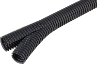 Fränkische Rohrwerke 37001003 Co flex PP 10 (VE5m) Beschermslang (ribbelslang) Zwart 8.4 Mm 5 m