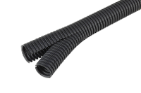 Fränkische Rohrwerke 37007000 Co flex PP 70 sw Beschermslang (ribbelslang) Zwart 10 m