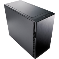 Fractal Design Define R6 tower behuizing 2x USB A 2.0, 2X USB A 3.2 (5 Gbit/s), 2x Audio