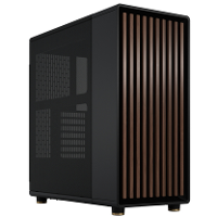 Fractal Design North tower behuizing 2x USB A 3.2 (5 Gbit/s), 1x USB C 3.2 (10 Gbit/s), 2x Audio