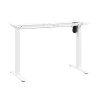 Frame zit/sta bureau Homeworx elektrisch verstelbaar   wit   Leen Bakker