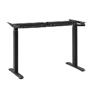 Frame zit/sta bureau Homeworx handmatig verstelbaar   zwart   Leen Bakker