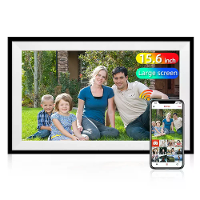 Frameo 15,6 Inch HD Touchscreen Digitale Raamfoto 1920x1080P IPS Hoge Definitie Scherm Elektronisch Fotolijst met 32GB G
