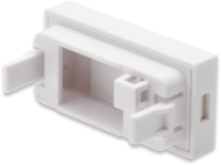 Digitus DN 93802 1 SH Frameplaat Enkelvoudig Wit