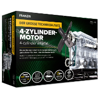 Franzis 4 Cilinder motor modelbouw