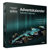 Franzis Aston Martin Aramco Formula 1 Team Adventskalender modelvoertuig