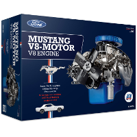 Franzis Ford Mustang V8 motor modelbouw
