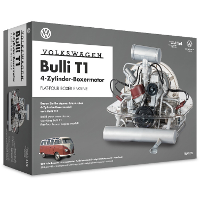 Franzis VW Bulli T1 4 cilinder boxermotor modelbouw Schaal 1:4