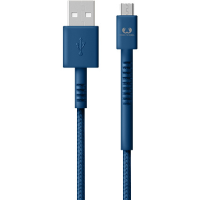 Fabric Micro USB Cable 3 m Indigo