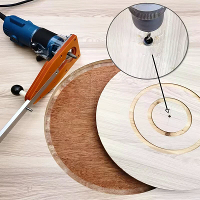 Frezen Cirkel Gids Kit Van 3cm Tot 124cm Diameter jig voor Freesrouter Cirkelzaag Jig Voor Lineaire Snijden Routing