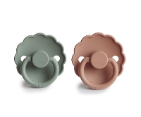 Frigg Fopspeen 0 6 Maanden Daisy Dusty Rose/Lily Pad