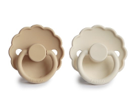 Frigg Fopspeen 6 18 Maanden Daisy Cream/Croissant
