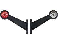 Fristom LED Markeringslicht Markeringslicht Rechts, Links 12 V, 24 V Rood, Wit