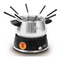 Fritel FO 2580 Fondue zwart zilver Funcooking