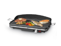 Fritel Tg 2990 Grill Tafelblad 1900w Zwart, Chroom, Roestvrijstaal