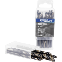 FRITZFURT 1111 3350 HSS G Steen spiraalboor 10 delig 3.5 Mm Gezamenlijke lengte 70 mm Corrosiebestendig DIN 338 Cilinderschacht 10 stuk(s)