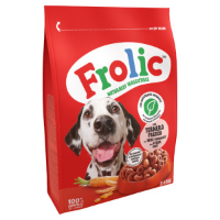 Frolic met rund hondenvoer 3 x 2,6 kg