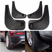 Front & Rear Mudguard Mud Flaps Deluxe Molded Splash Guard For Jeep Renegade 2015 2016 2017