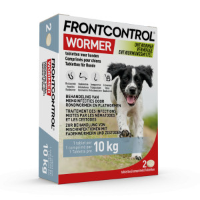 Frontcontrol Wormer ontwormingstablet hond 2 tabletten
