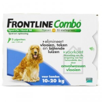 Frontline Combo Spot On Hond M 3 pipetten 5 x 6 pipetten