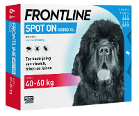Frontline Spot on Hond XL 4 pipetten 6 pipetten