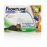 Frontline Kat 4 pipetten 3 pipetten