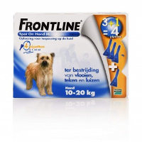 Frontline Spot on Hond M 4 pipetten 3 pipetten