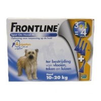Frontline Spot on Hond M 4 pipetten 5 x 6 pipetten