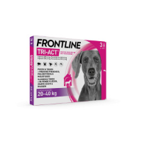 Frontline Tri Act Spot on anti parasiet hond L / 20   40 kg 3 pipetten