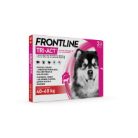 Frontline Tri Act Spot on anti parasiet hond XL / 40   60 kg 3 pipetten