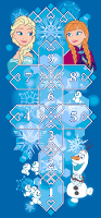 Disney Frozen speelkleed hinkelspel   200 x 95 cm