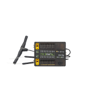 FrSky Tandem TD serie TD SR18 2.4GHz / 900MHz 18 kanaals Dual Band ontvanger met driedubbele antenne voor FPV RC Racer D