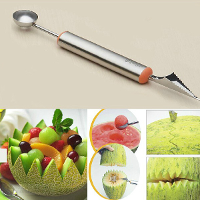 Fruit Carving Knives Watermelon Hami Melon Balls Ice Cream A Spoon