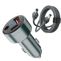 FSJ 088 163W 3 in 1 autoladeradapter voof Starlink Mini 100W DC voedingspooft 45W PD USB C & 18W snelladen aansteker spl