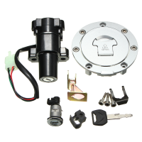 Fuel Gas Cap Ignition Switch Seat Lock With Key Kit For Honda Cbr1000rr Cbr600rr