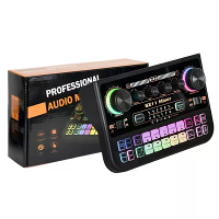 FUHAM SX11 Professionele Mengkwaliteit Geluidskaart Audio interface Geluidskaart 48V Stroom Live Streaming Opname Podcas