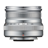 Fujifilm XF16 silber Breedhoeklens f/22   2.8