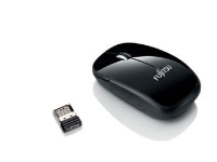 Fujitsu WI410 Draadloze muis Optisch Zwart
