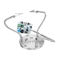 Full Aluminum Alloy 3 Arms Soldering Station Cnc Base Pcb Fixture Universal Strange Third Hand Welding Tools
