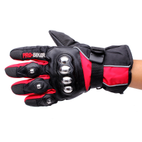 Full Finger Safety Bike Motorcycle Racing Gloves For Pro Biker Hx 04