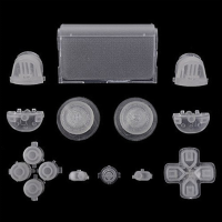 Full Set Buttons Glow In The Dark Dpad Replacement Parts For Sony Ps4 Controller