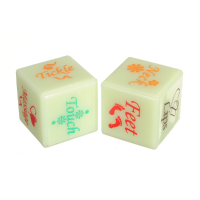 Fun Flirt Luminous Lovers Couple Sex Game Dice