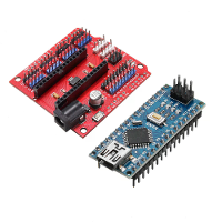 Funduino Nano uitbreidingsbord + ATmega328P Nano V3 verbeterde versie Geekcreit voor Arduino   producten die werken met