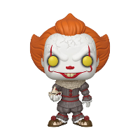 Funko Pop! Jumbo: IT 2017   Pennywise with Boat speelfiguur