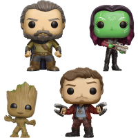 Pop! Marvel: Gotg 2   4 Pack 2 Limited Edition