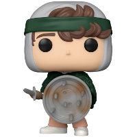 Funko Pop! TV: Stranger Things S4   Hunter Dustin with Shield speelfiguur